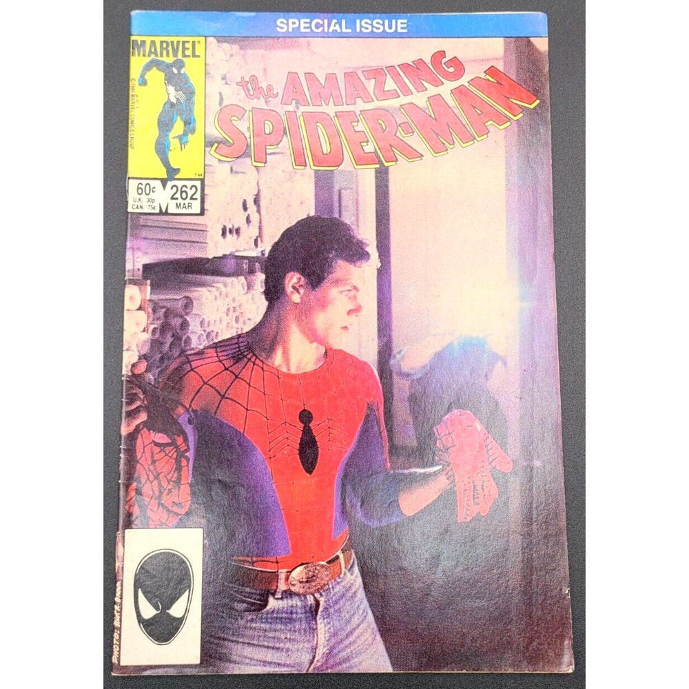 AMAZING SPIDER-MAN #262 (1985) / VF / SCOTT LEVA AS SPIDER-MAN COVER